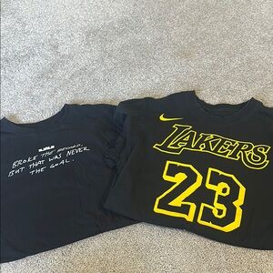 Nike NBA LeBron James t-shirt bundle